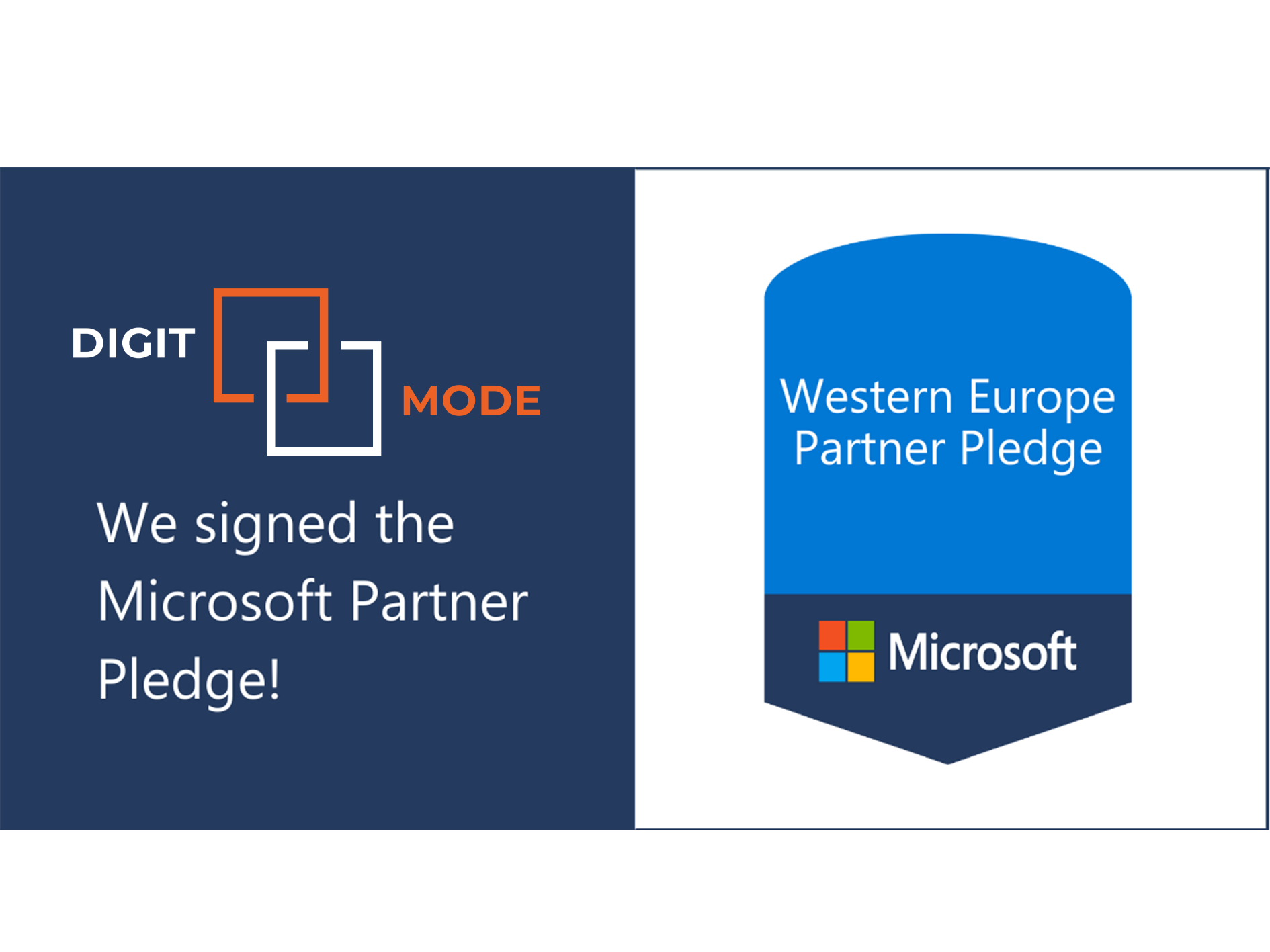 Microsoft Partner Pledge Digitmode